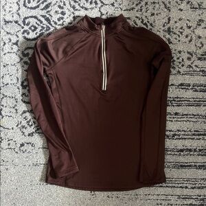 Women’s Hind Maroon Quarter-Zip Pullover for Winter running or other sports!